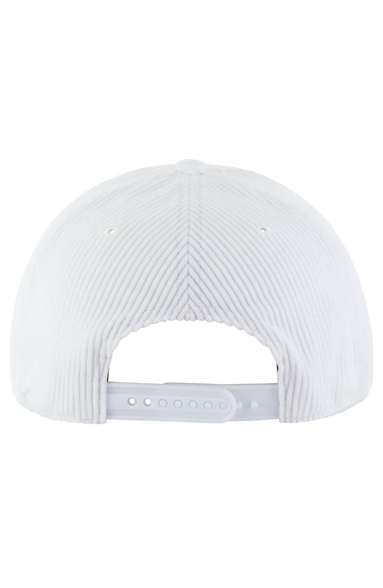 '47 Men's '47 White LSU Tigers Gridiron Double Header Hitch Adjustable Hat, Alternate, color, 