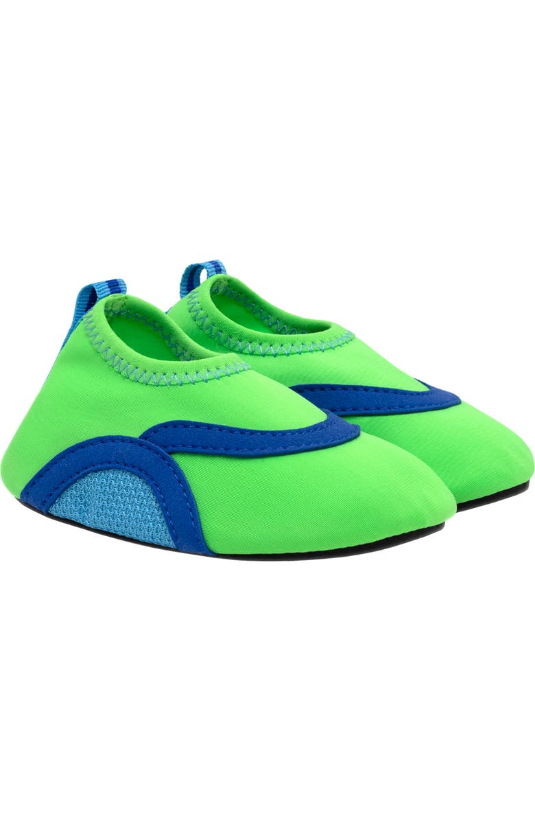 Robeez<sup>®</sup> Kids' Scuba Knit Aqua Shoe, Main, color,