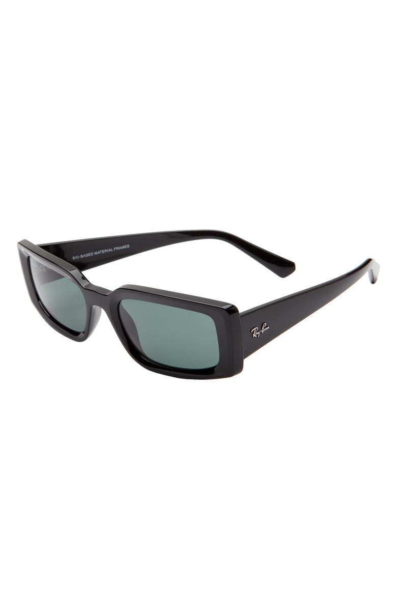 Ray-Ban Kiliane 54mm Pillow Sunglasses, Alternate, color, Black