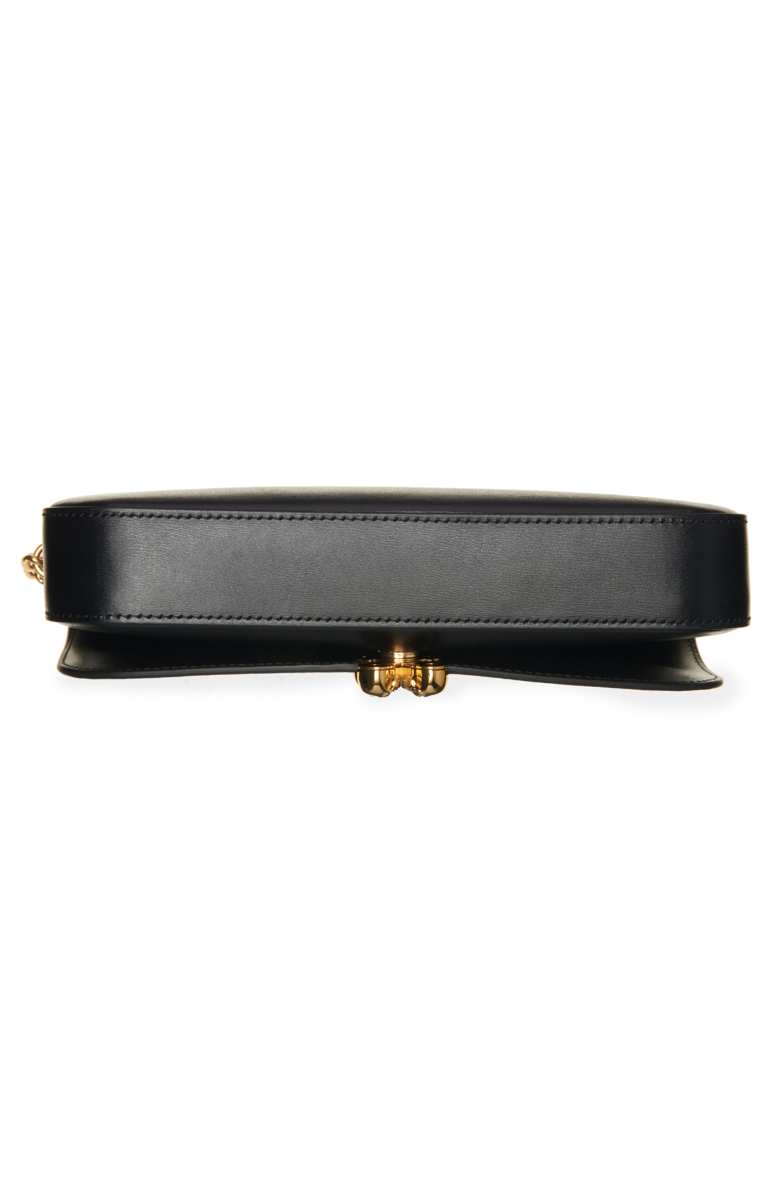 McQueen Small Skull Flower Shoulder Bag, Alternate, color, 