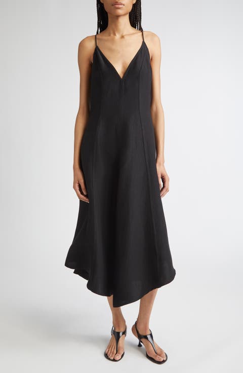 Elaine Asymmetric Hem Dress