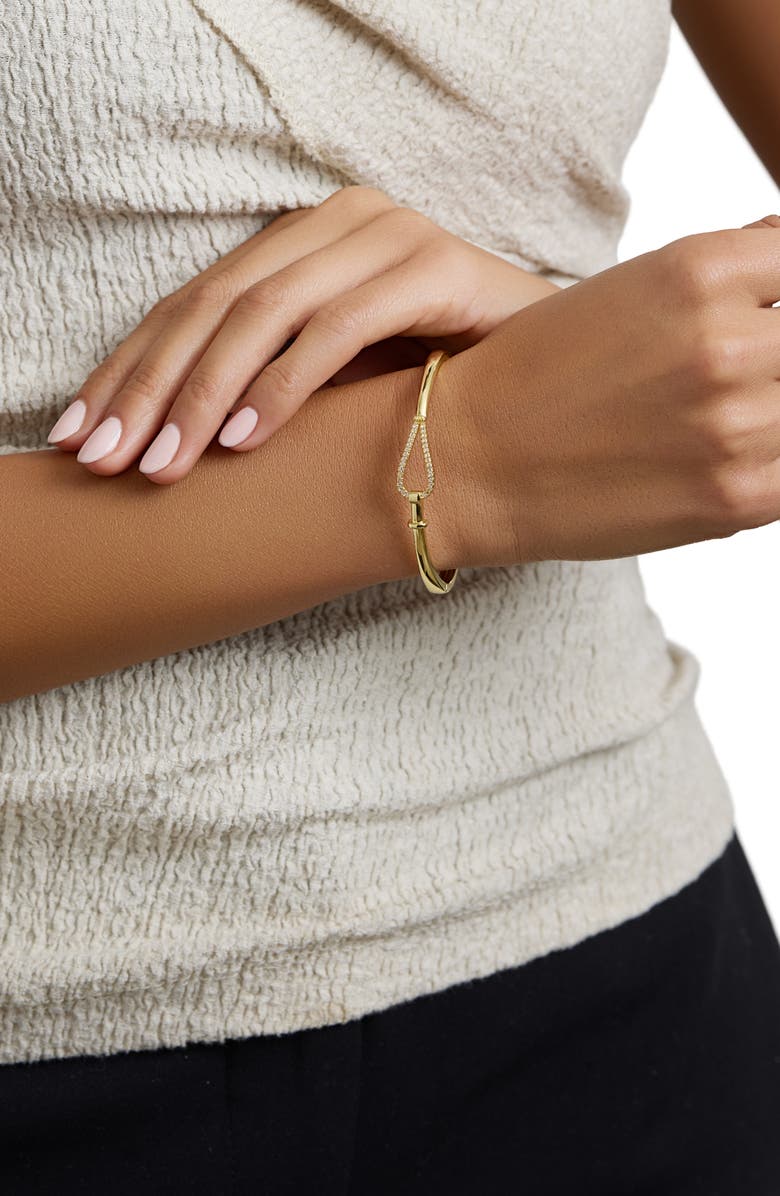 ATHRA LUXE La Liaison Cuff Bracelet, Alternate, color, 