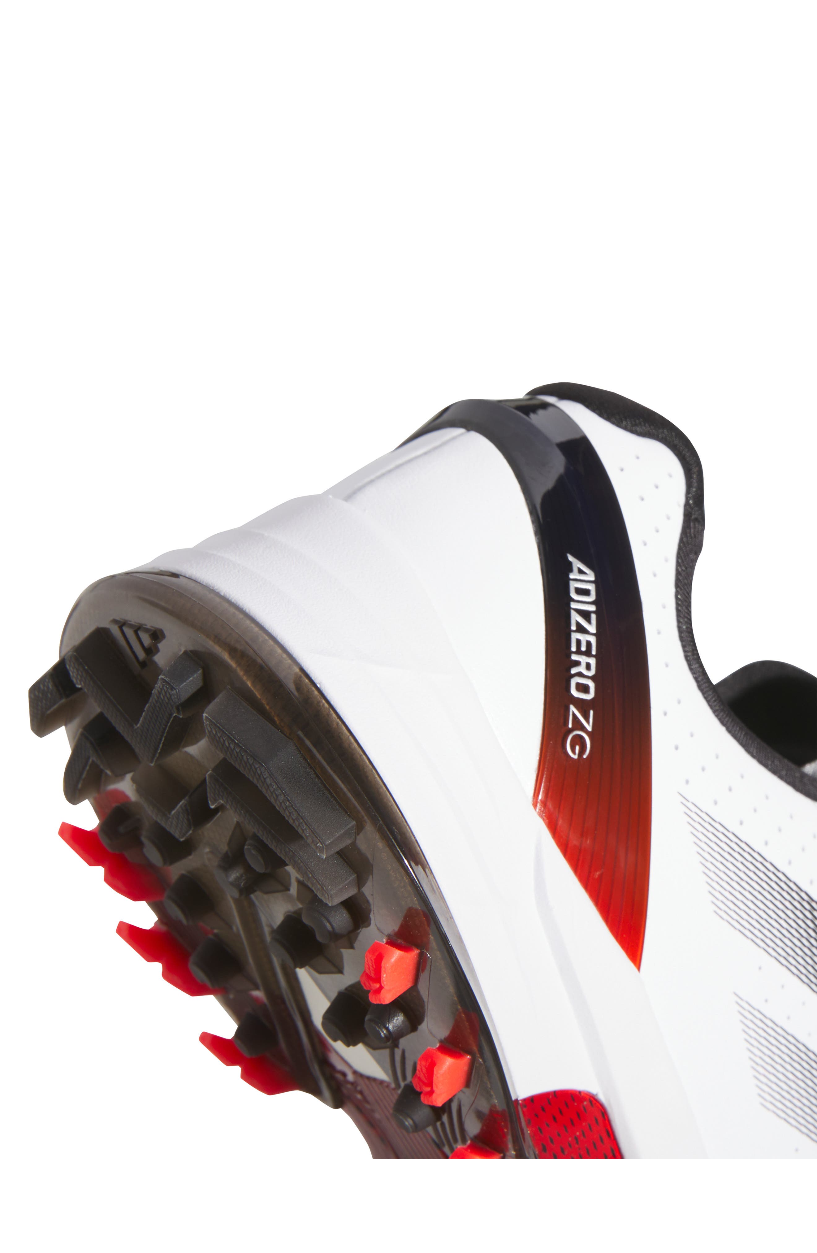 Adizero ZG Waterproof Golf Shoe, Alternate, color, FTWWHT/LUC
