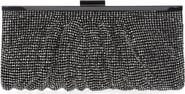 Jessica McClintock Simona Rhinestone Mesh Clutch