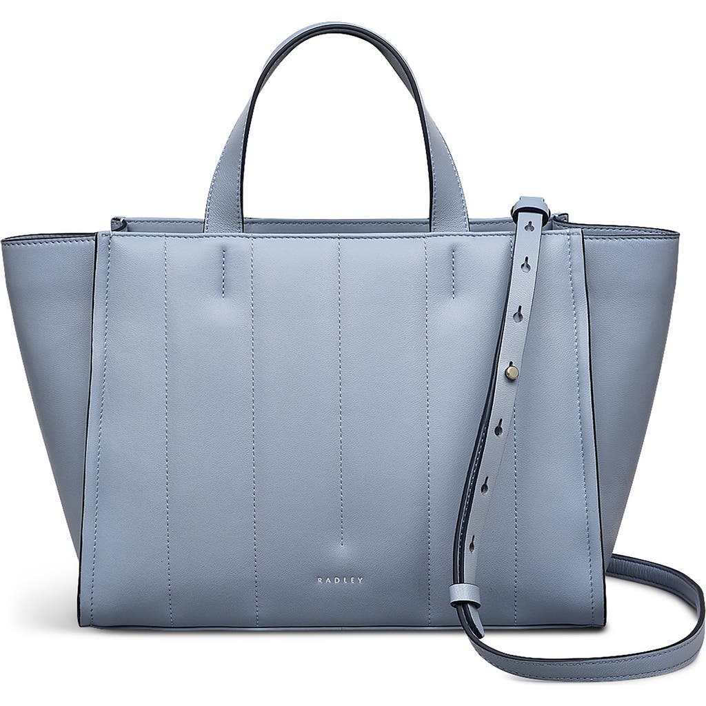 Radley Oak Street | Quilt Medium Ziptop Satchel Bag In Blue