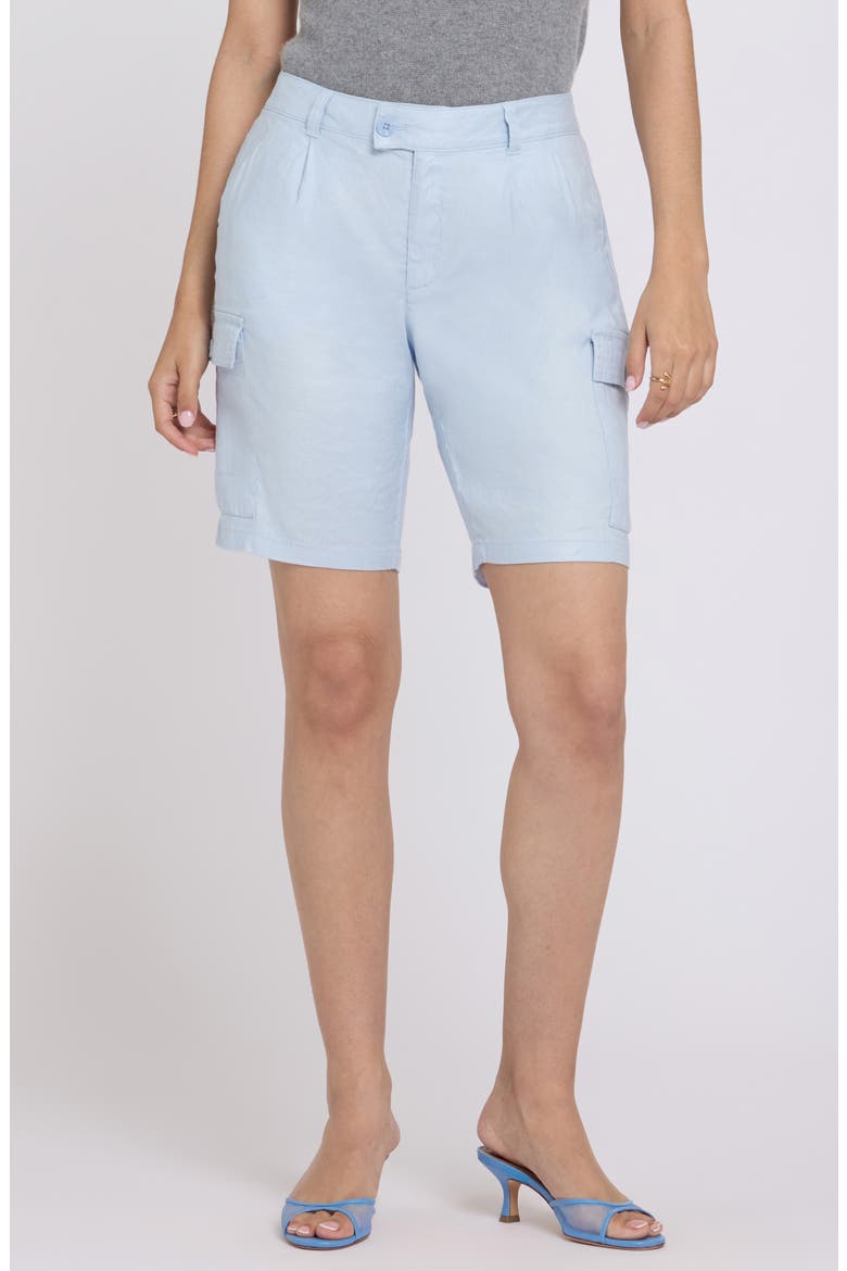 Cargo Bermuda Shorts, Main, color, BLUE CLOVER
