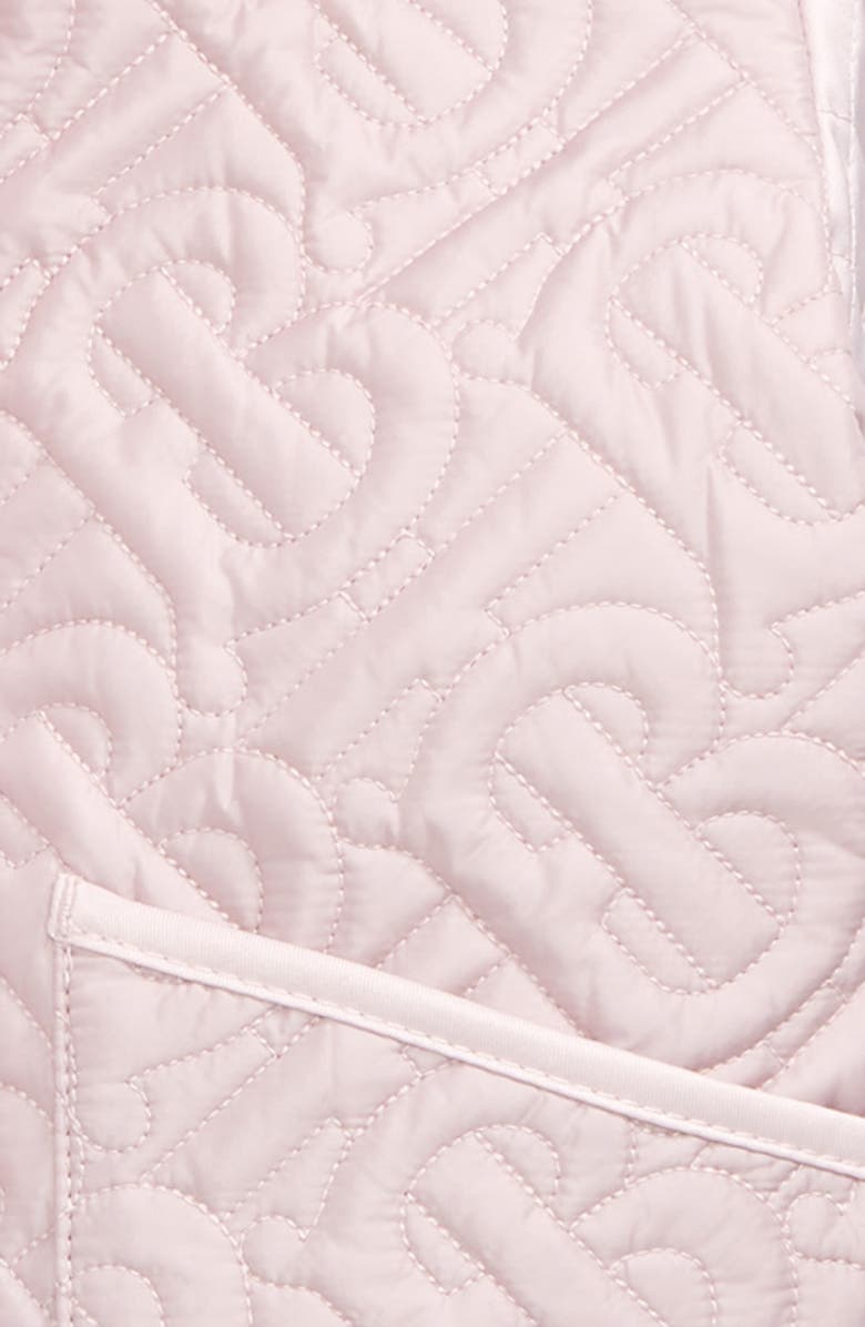 Burberry Kids' TB Quilted Puffer Jacket with Detachable Hood, Alternate, color, 