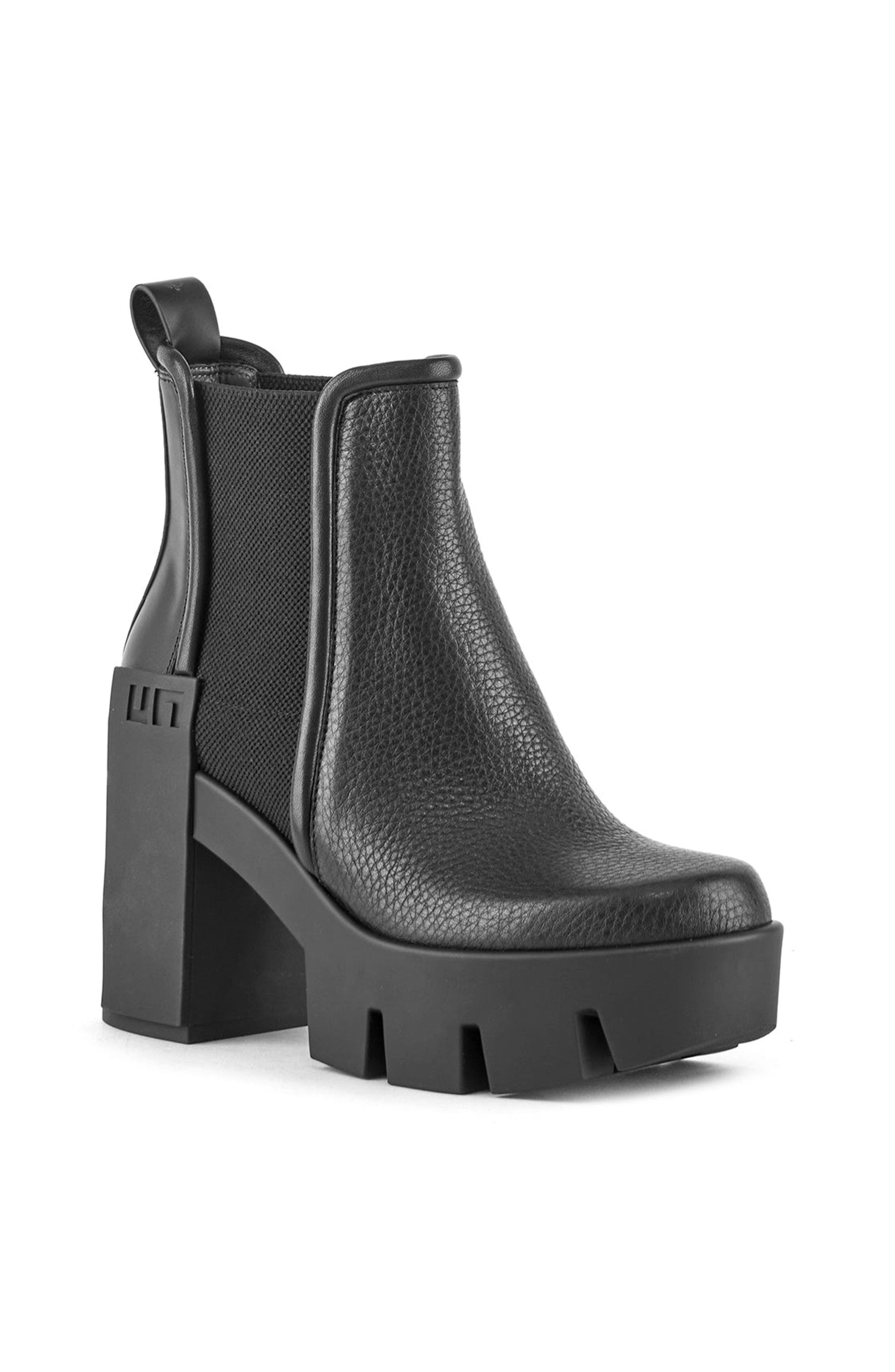 United Nude Grip Chelsea Mid Lug Platform Bootie, Alternate, color, 
