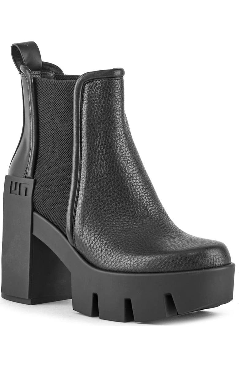 United Nude Grip Chelsea Mid Lug Platform Bootie, Alternate, color,