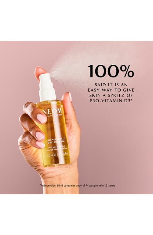Neom Wellbeing Pro-vitamin D3 Dry Body Oil