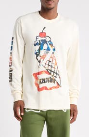 ICECREAM Cone Man Graphic Long Sleeve T-Shirt