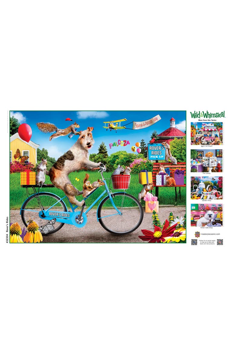 Rover Rides 300 Piece Jigsaw Puzzle, Alternate, color, Multicolor