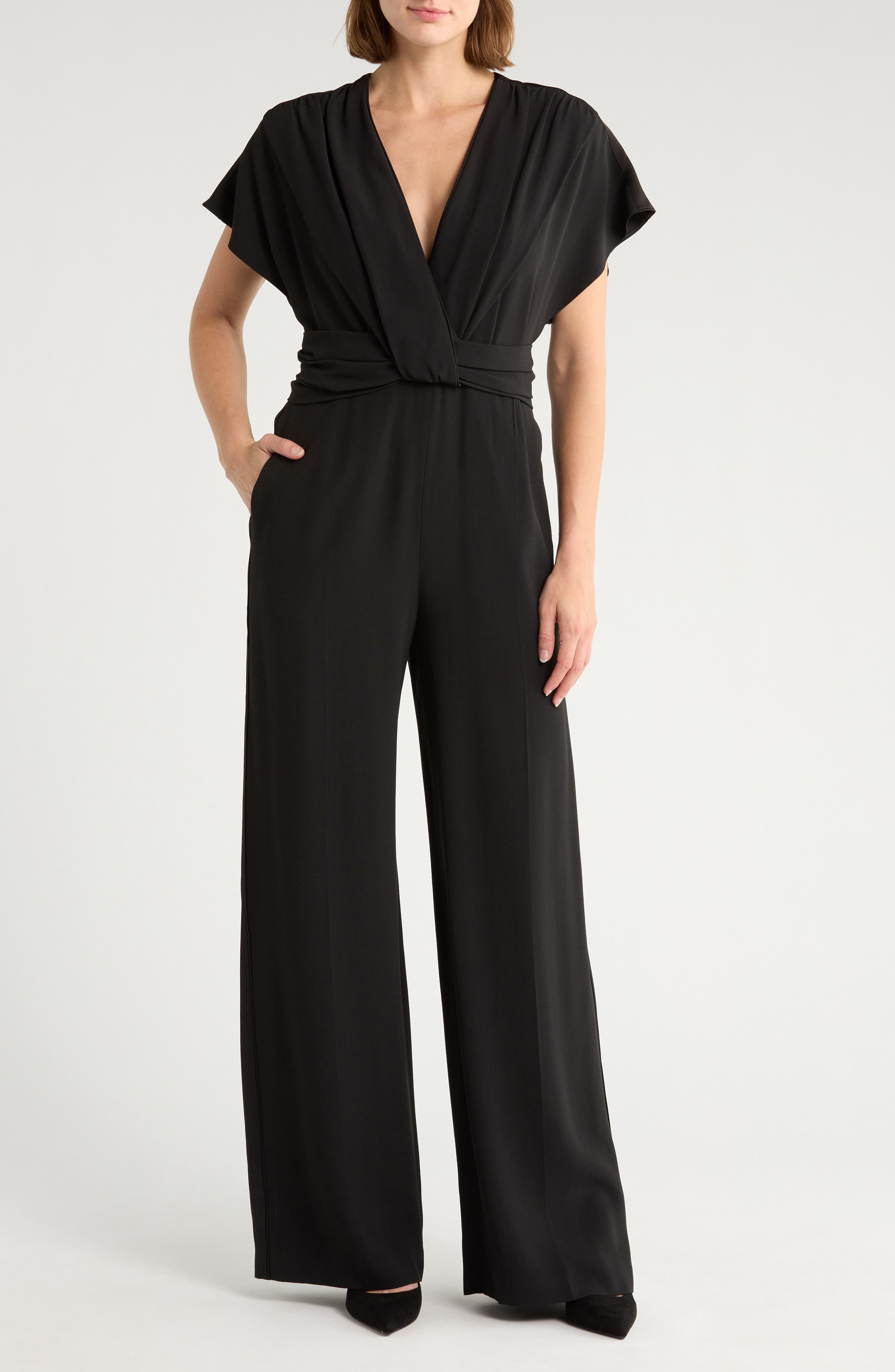 BOSS Debasa Ruched Jumpsuit