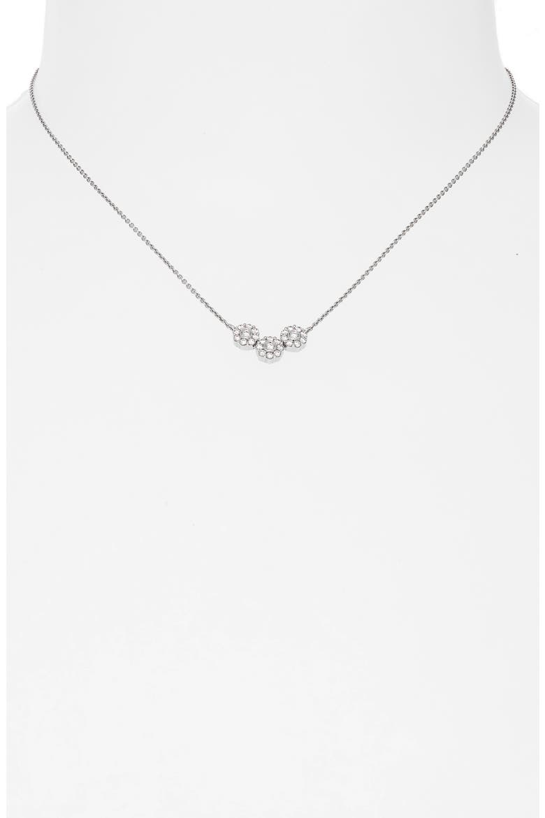 Diamond Flower Pendant, Alternate, color, DIAMOND