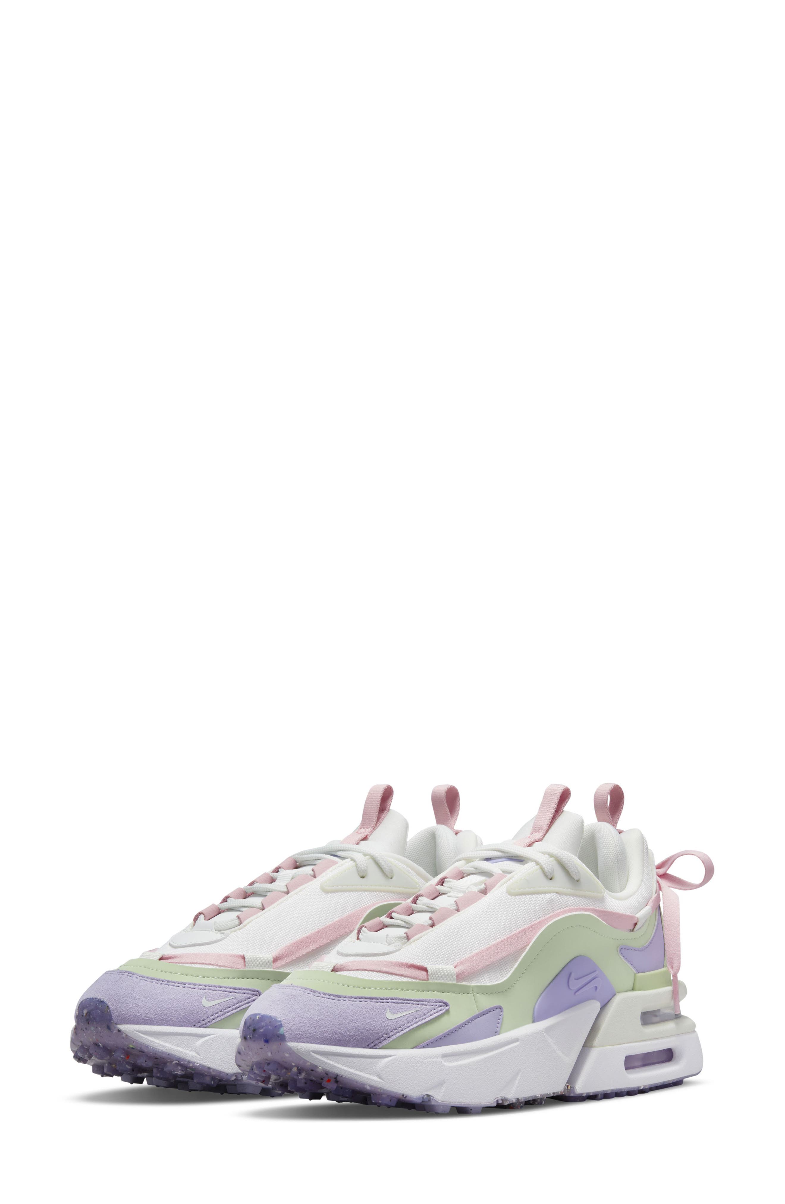 Air Max Furyosa Sneaker, Main, color, SUMMIT WHITE/ PURPLE DAWN