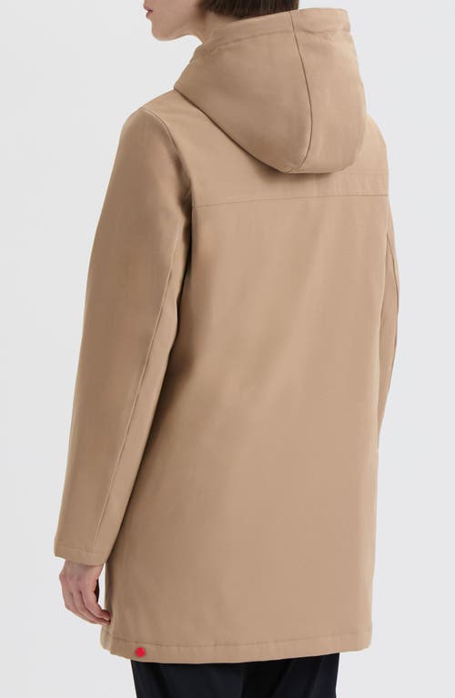 Hunter Billy Hooded Raincoat In Nude