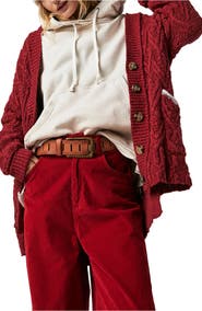 Free People We the Free WTF Jona Leather Belt