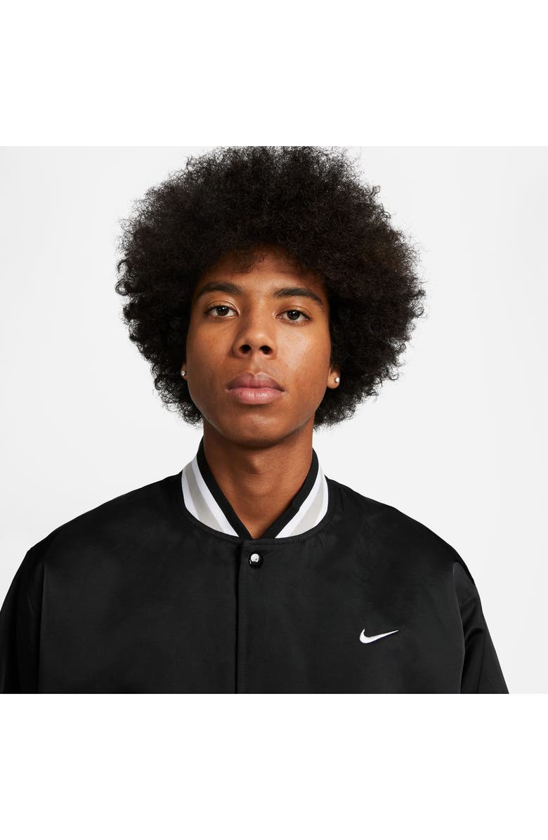 Nike Dugout Satin Baseball Jacket, Alternate, color,