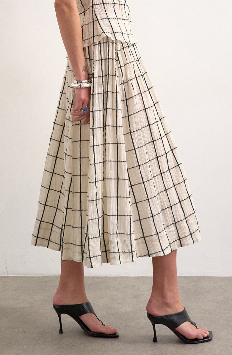 Topshop Saloon Midi Skirt, Alternate, color, 