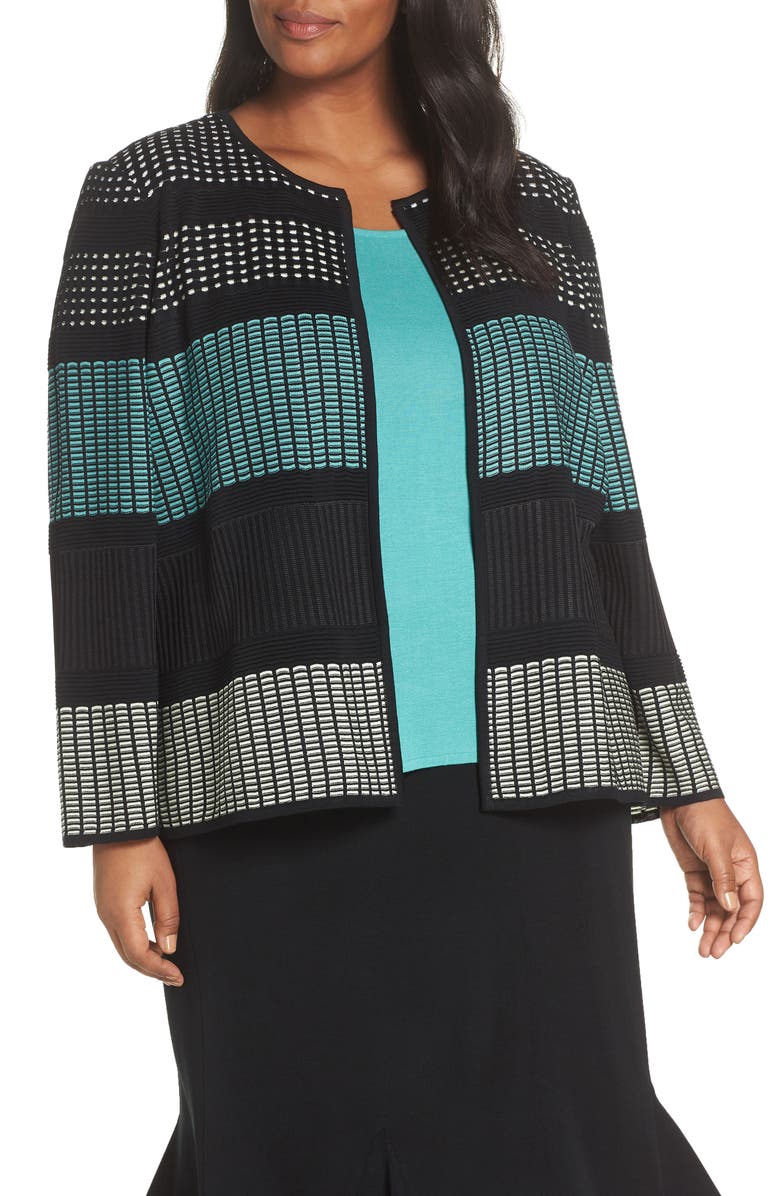 Ming Wang Knit Jacket, Main, color, 