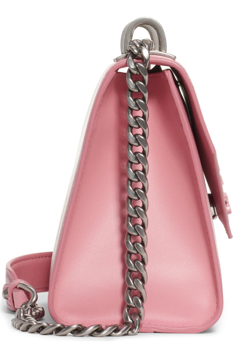 Prada Monochrome Saffiano Leather Shoulder Bag, Alternate, color,