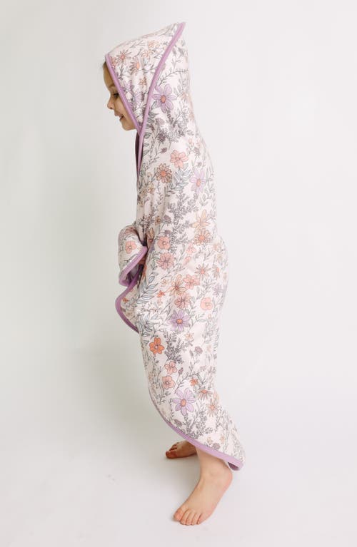 Copper Pearl Montana Hooded Towel In Pink