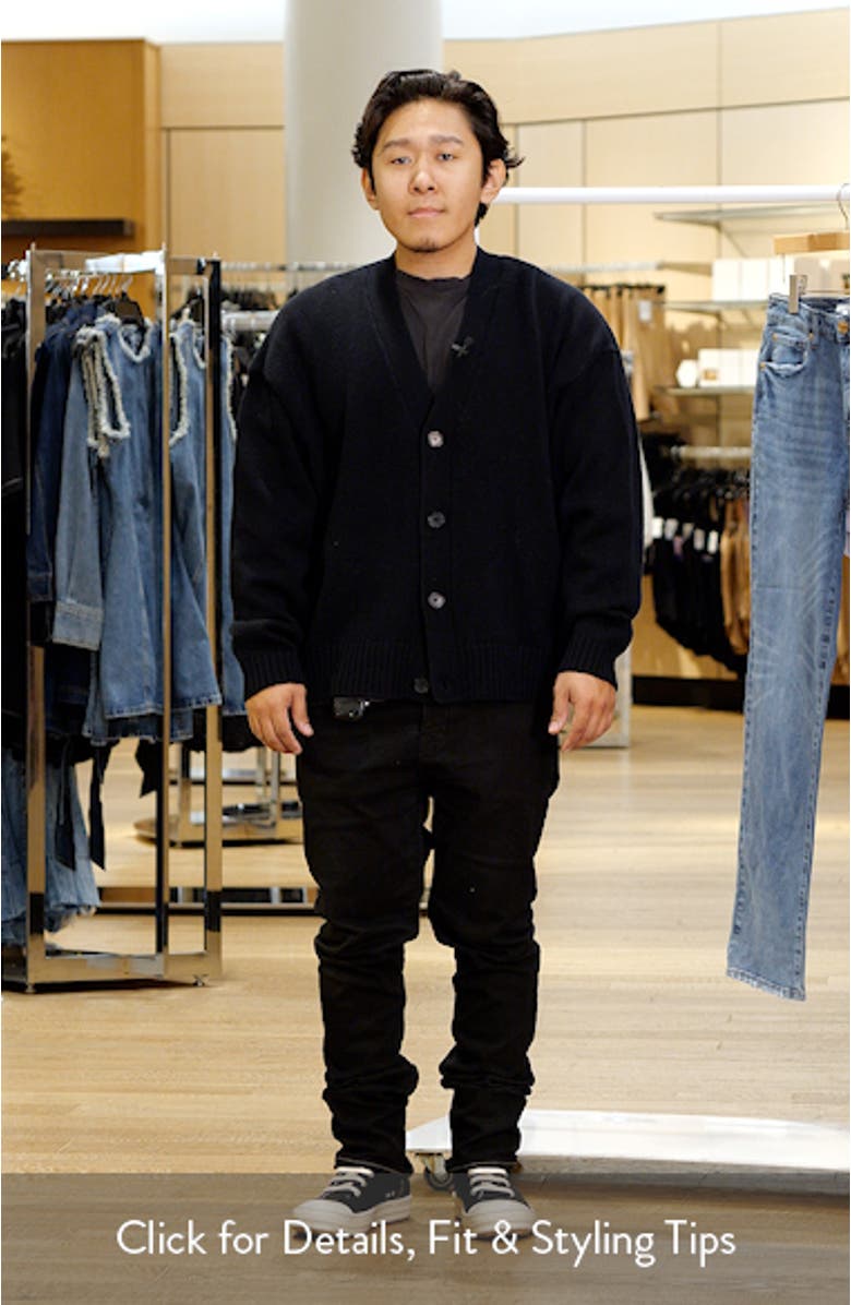 Rib Wool & Silk Cardigan, sales video thumbnail