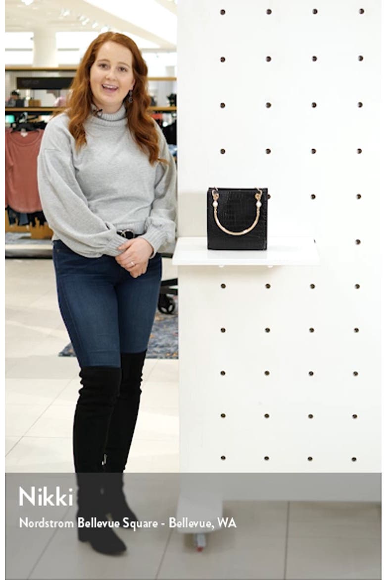 Ariel Faux Leather Tote video