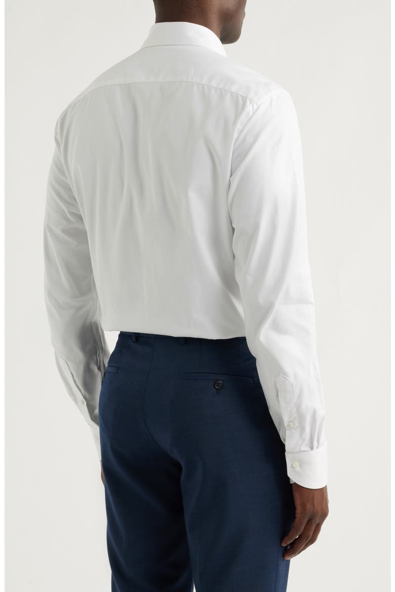 Regular Fit Dress Shirt, Alternate, color, WHITE