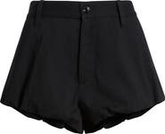 FRAME The Shell Bubble Hem Denim Shorts