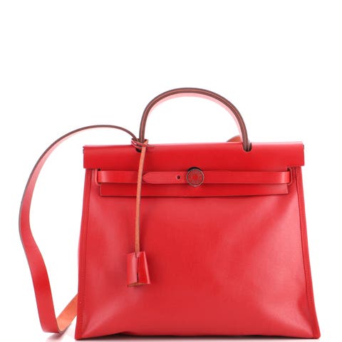 Herbag Zip Berline Vache Canvas and Leather 31