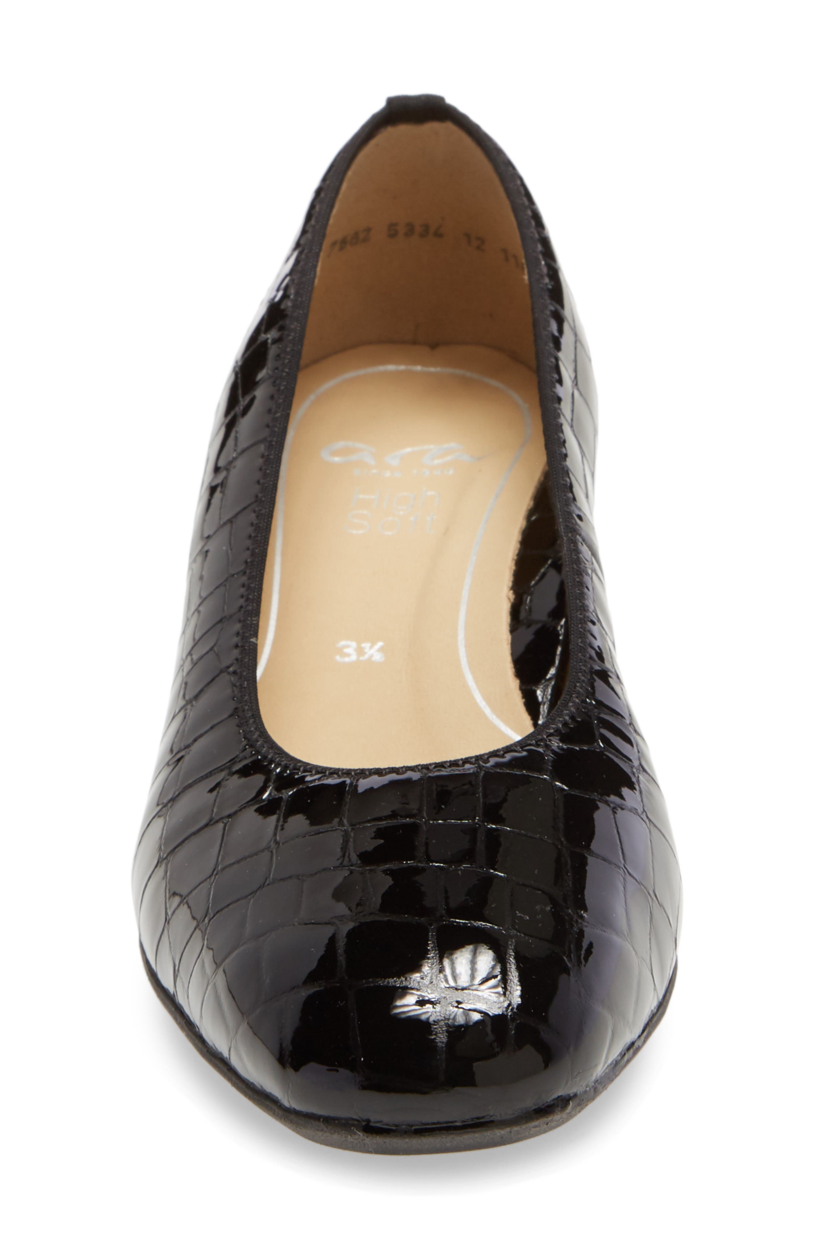 ara Gabrielle Pump, Alternate, color, Black Patent Leather