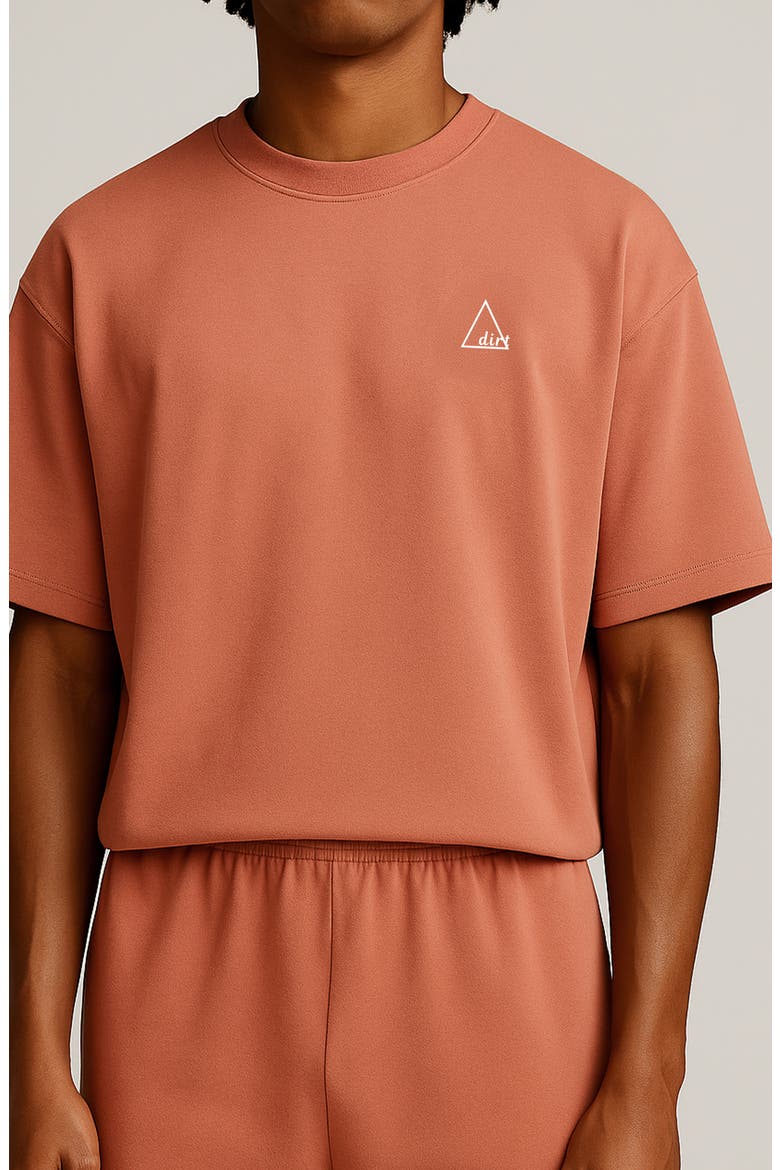 Short Sleeve Sweatshirt, Main, color, PINK