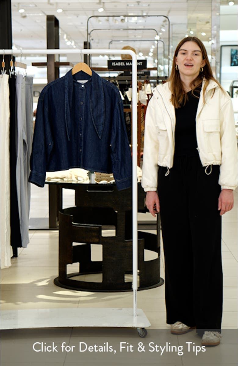 Tie One One Nonstretch Denim Shirt, sales video thumbnail