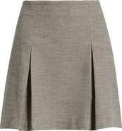 Marine Layer Lola Pleat Moleskin Miniskirt