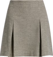 Marine Layer Lola Pleat Moleskin Miniskirt
