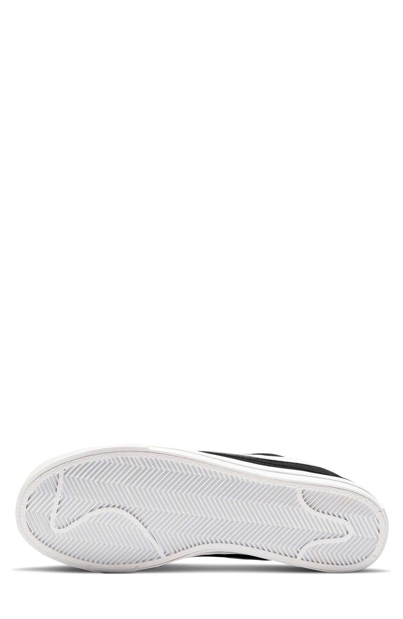 Court Legacy Canvas Sneaker, Alternate, color, 001 BLACK/WHITE