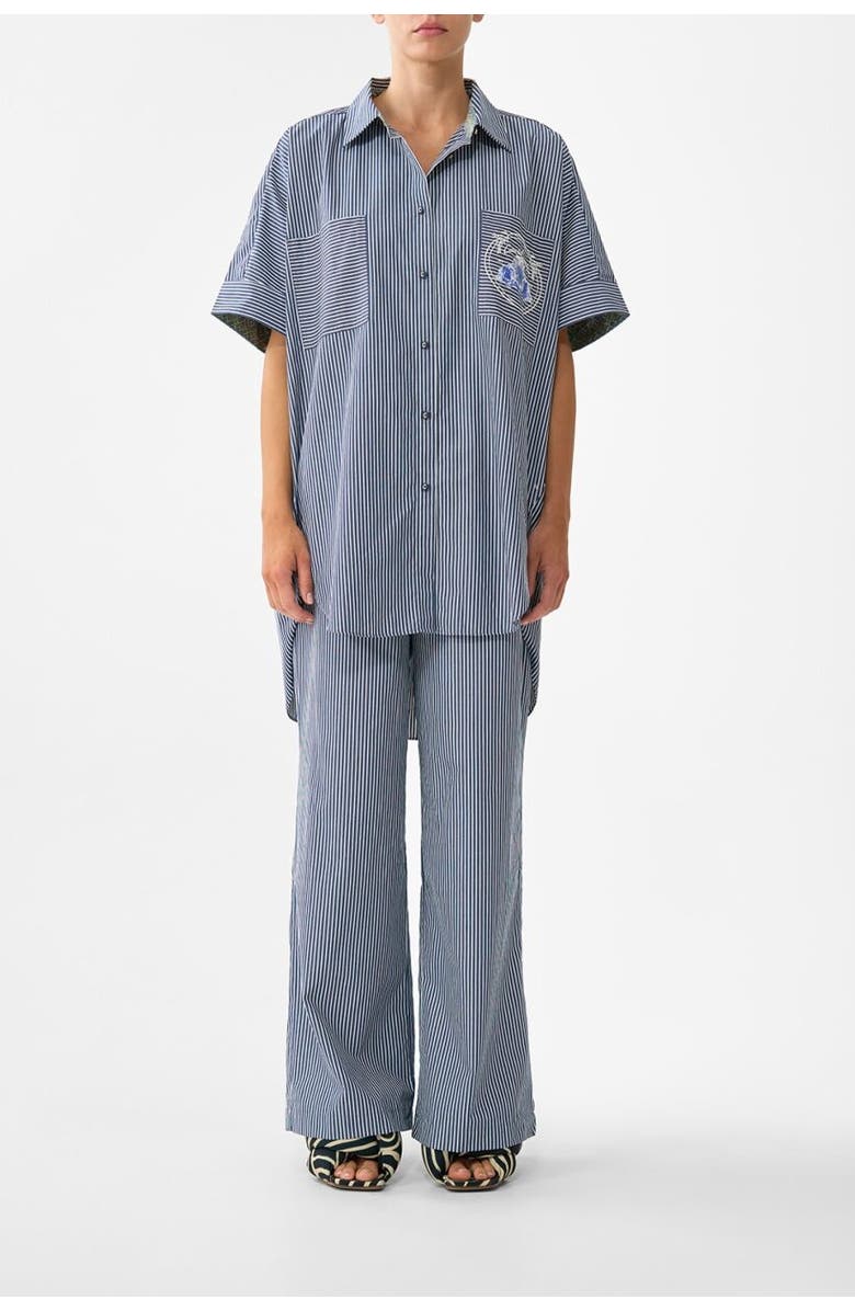 Camilla Oversized Pocket Tunic, Main, color, Sevillian Style