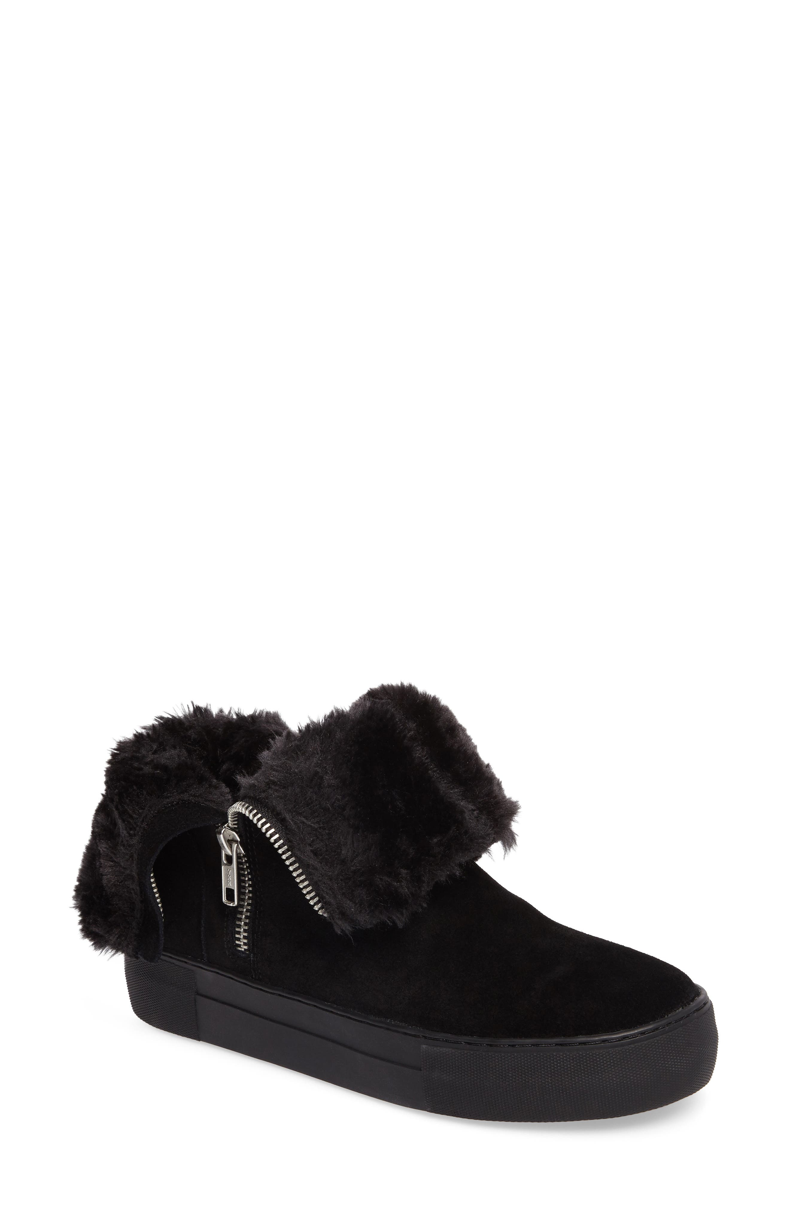 JSlides Allie Faux Fur Lined Platform Boot, Main, color, 