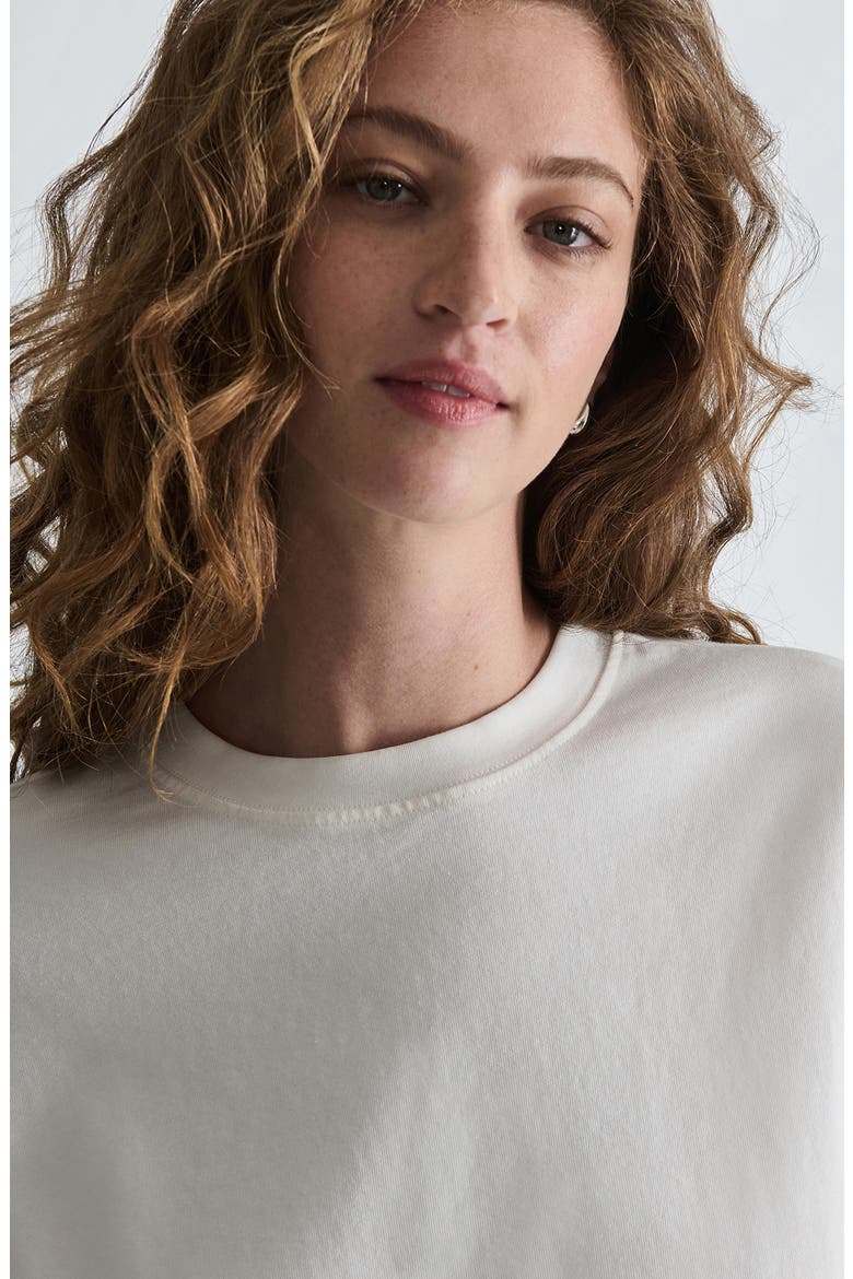 Oversize Crewenck T-Shirt, Alternate, color, ANTIQUE WHITE