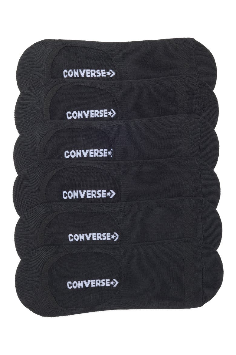 6-Pack Foundational Liner Socks, Main, color, BLACK