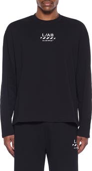 L/AB C/O OFF-WHITE Diag Cotton Graphic T-Shirt