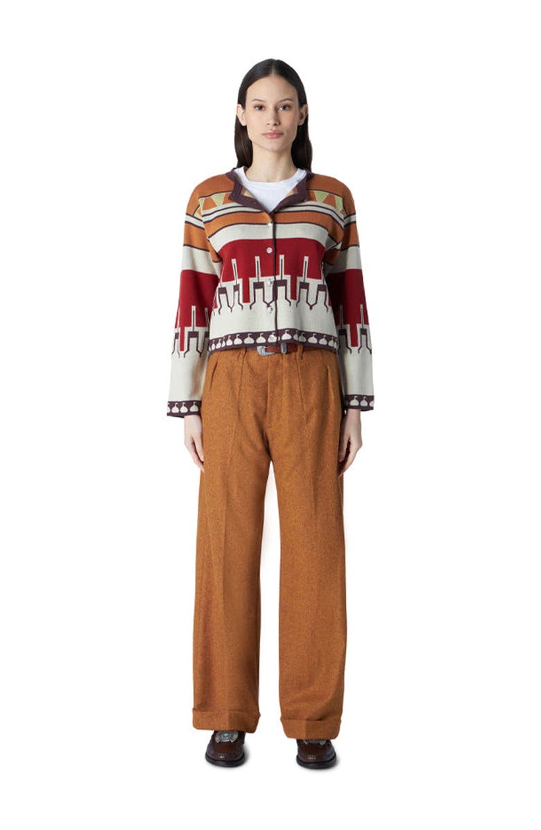 Fortela Pattern Cardigan, Alternate, color, Multicolor