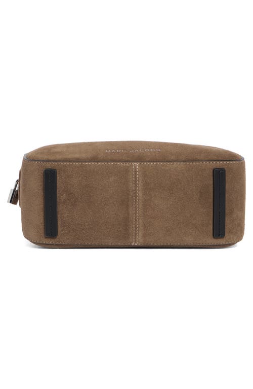 Marc Jacobs Suede Drifter Small Convertible Shoulder Bag In Gray