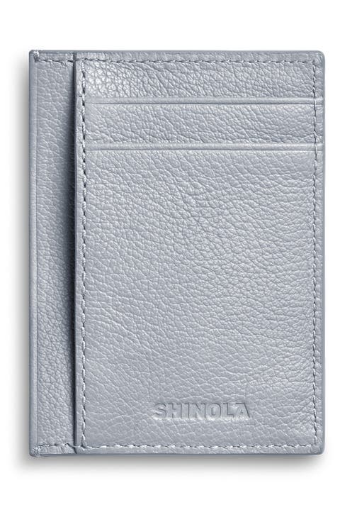 Canfield Essential ID Pebble Leather Card Holder