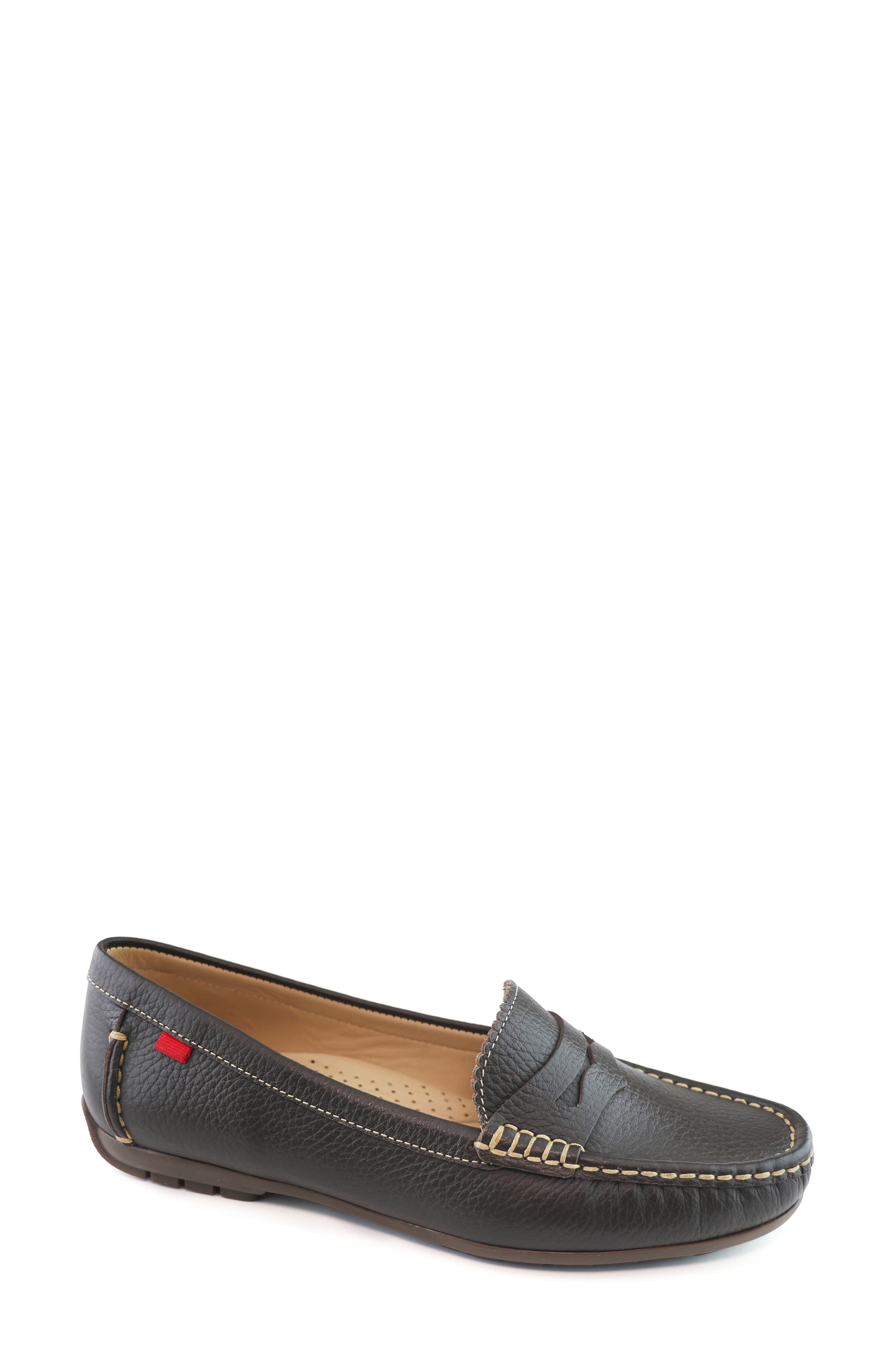 Carrol Street 2.0 Penny Loafer, Main, color, BROWN GRAINY