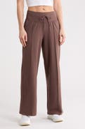 90 DEGREE BY REFLEX Interlock High Waist Pintuck Wide Leg Pants