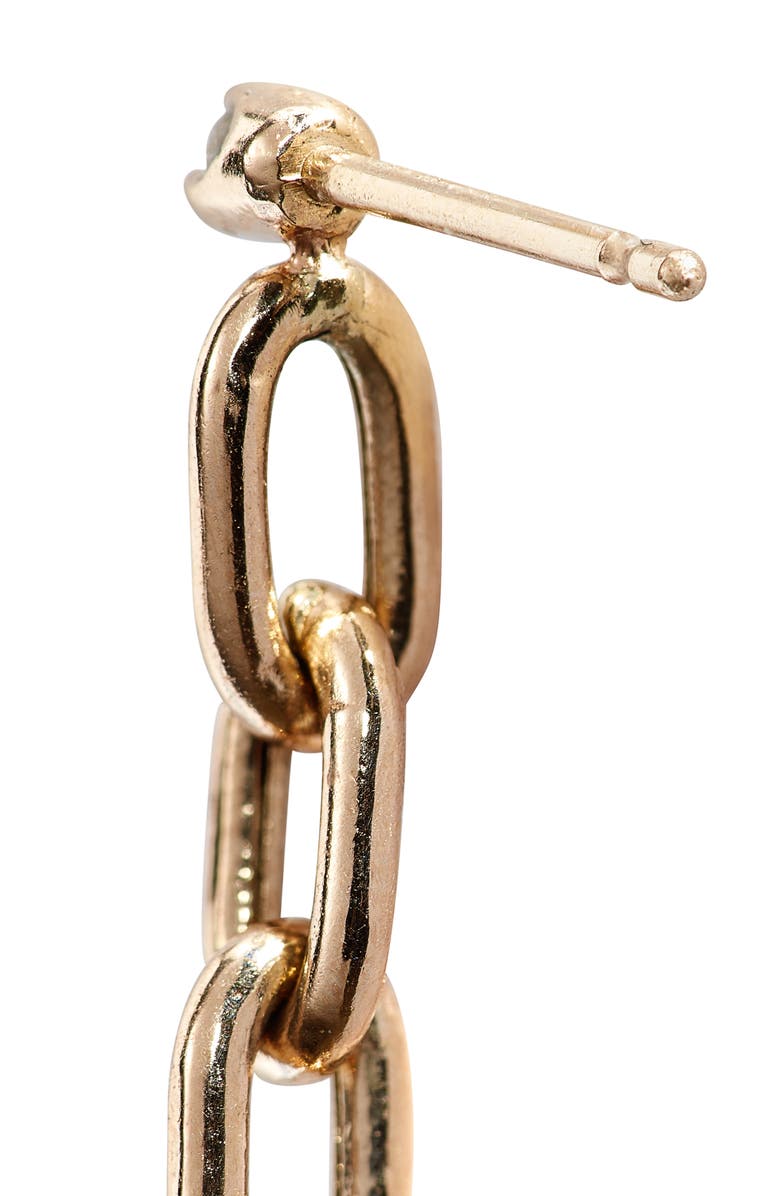 Zoë Chicco Large Square Oval Link Earrings, Alternate, color, 