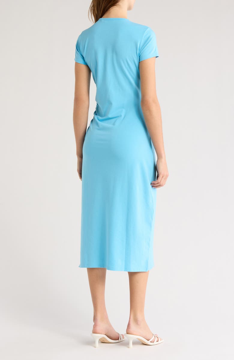 Theory Jilaena Rubric Ruched T-Shirt Dress, Alternate, color, 