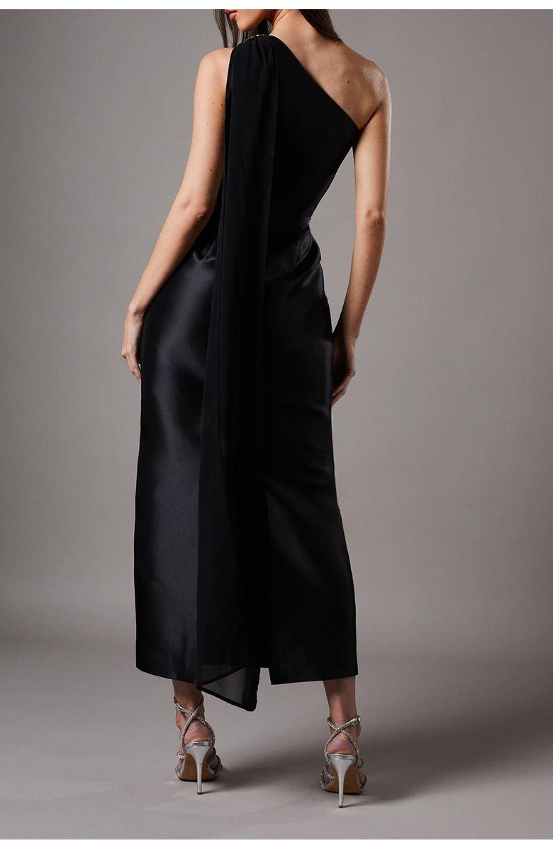 Coast One Shoulder Twill Gown, Alternate, color,